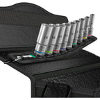 Wera belt b deep 1 doppen set, met 3 8 -aandrijving, 9‑delig dopsleutel (zwart)