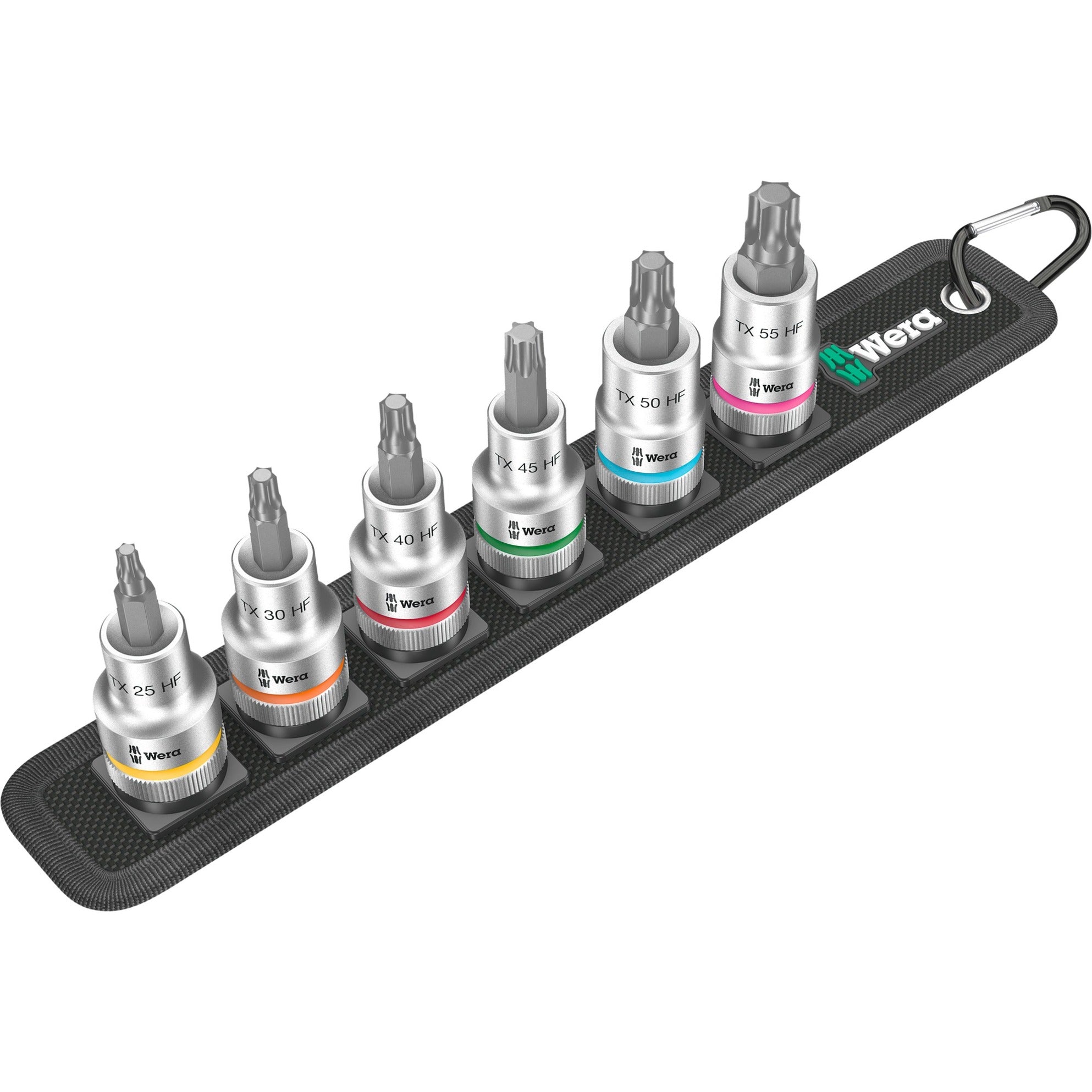 Wera belt c 3 zyklop doppenset, 1 2 dopsleutel (zwart, 6-delig, met vasthoudfunctie)