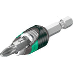 Wera bit-safe 61 universal 1, 61‑delig bitset (zwart groen)
