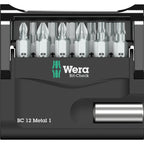 Wera bitset bit-check 12 metal 1 (universele houder en bits)