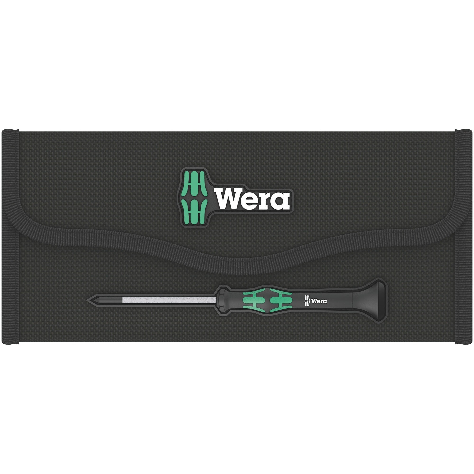 Wera compakt micro 21 esd 1 schroevendraaier (zwart groen, voor elektrische apparaten)