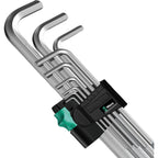 Wera inbussleutelset 950 9 hex-plus 4 (chroom, 9-delig)