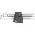 Wera inbussleutelset 950 9 hex-plus 4 (chroom, 9-delig)