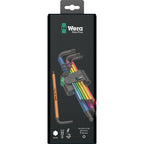Wera 950 spkl 9 sm n multicolour stiftsleutelset, metrisch, blacklaser, 9 -delig - 1 stuk(s) - 05073593001