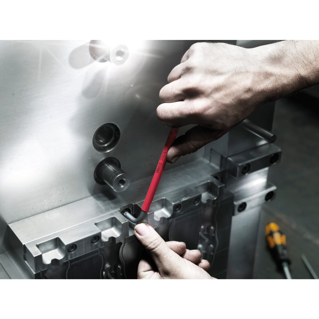 Wera 950 spkl 9 sm n multicolour stiftsleutelset, metrisch, blacklaser, 9 -delig - 1 stuk(s) - 05073593001