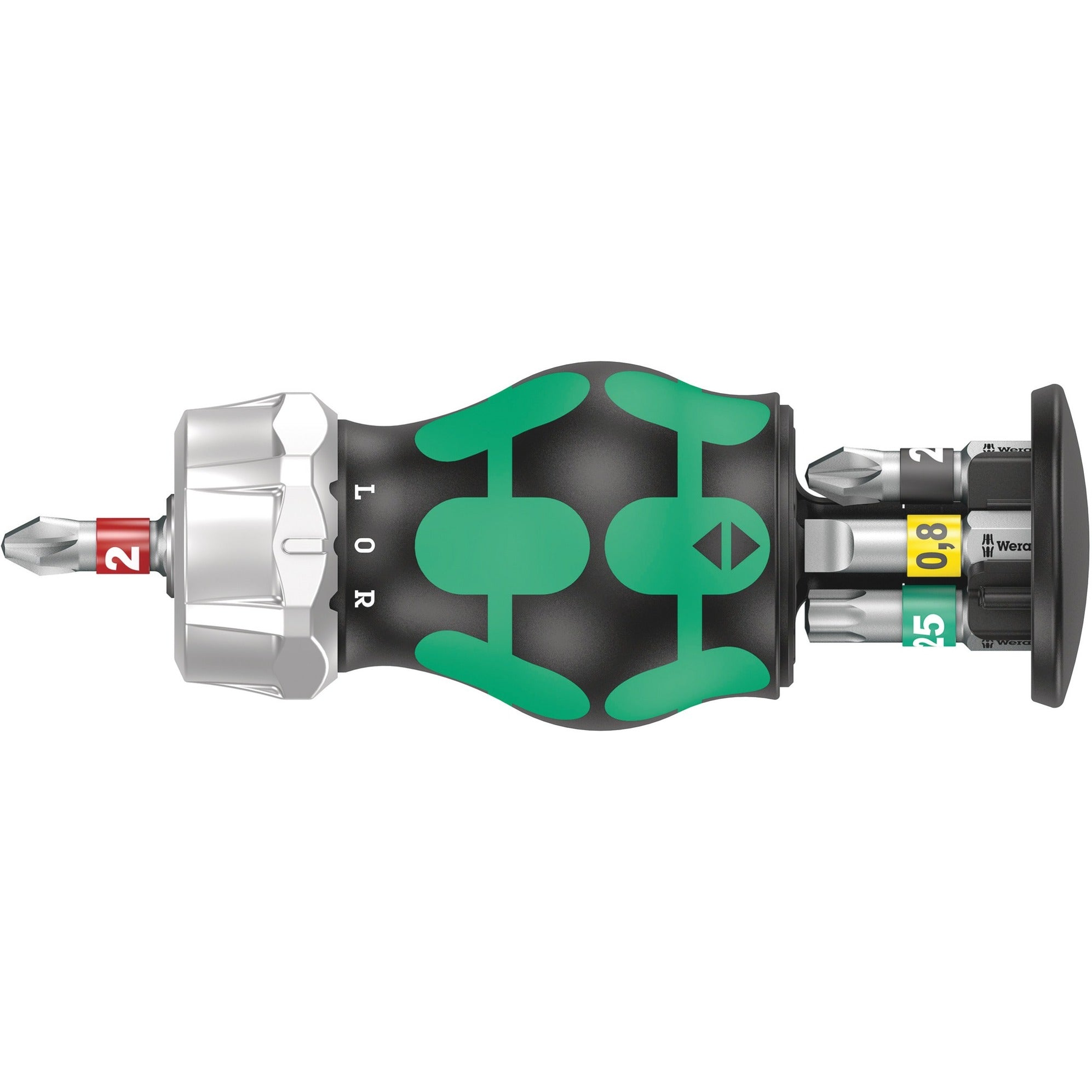 Wera bitset kraftform kompakt stubby bit set kraftform stubby werra m.magazine, 6 pcs.