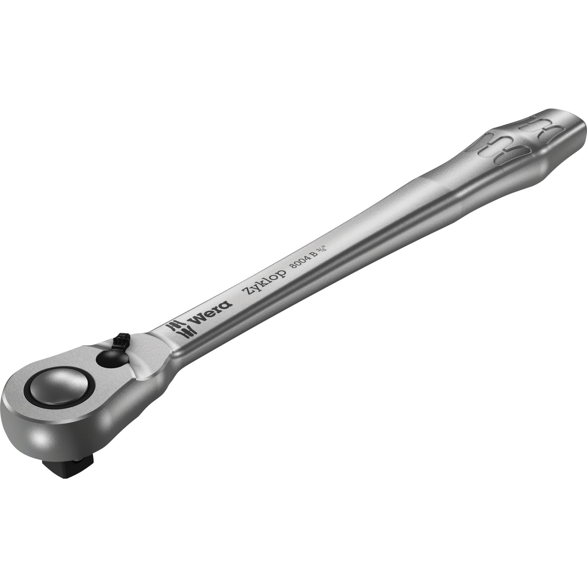 Wera 8000 b zyklop metal ratchet with switch lever and 3 8 drive
