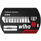 Wiha bitset flipselector standard 25 mm phillips, pozidriv, torx® 15-delig 1 4 c6,3 met riemclip in blister - 39060 - 39060a