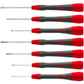 Wiha fijnschroevendraaierset picofinish 42991 (grijs rood)