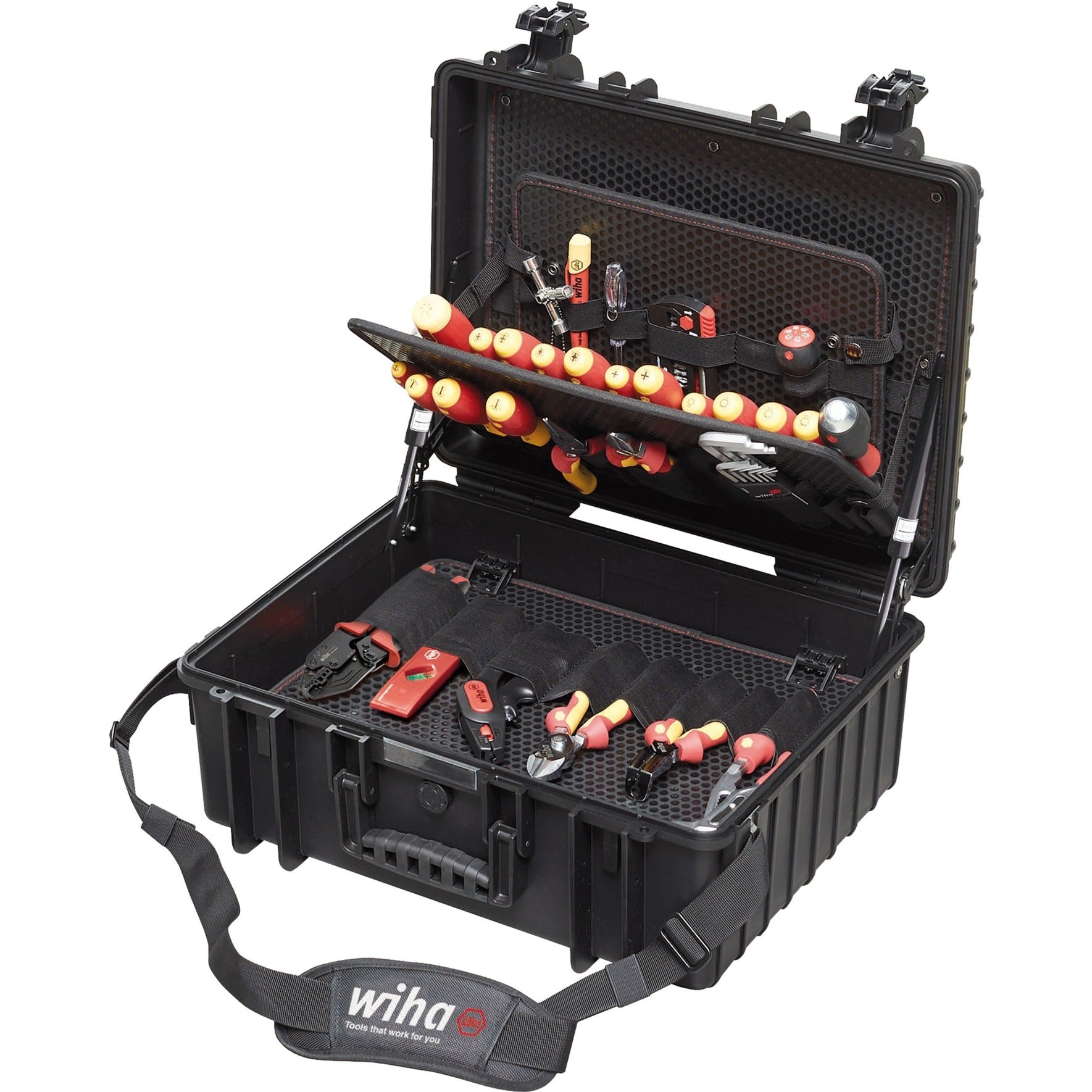 Wiha 40523 | gereedschapskoffer | elektricien | 80-delig - 40523