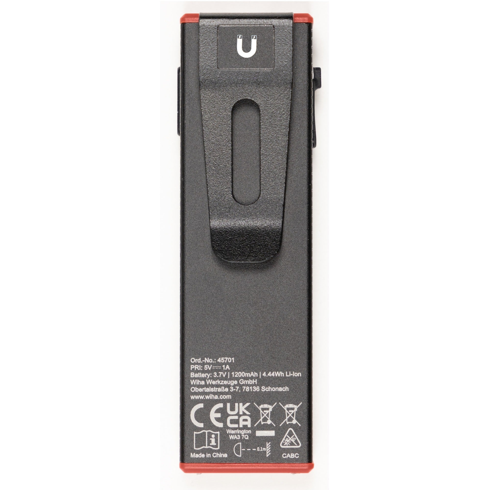 Wiha handlamp 800 lm werklamp (zwart, 60 - 800 lm)