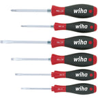 Wiha schroevendraaierset softfinish 21248 (zwart rood)