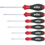 Wiha schroevendraaierset softfinish (7155) (zwart rood)