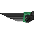 Wiha stiftsleutelset | in ergostar houder | torx® | magicspring® | 14-delig | chemisch gezwart - 36503 - 36503
