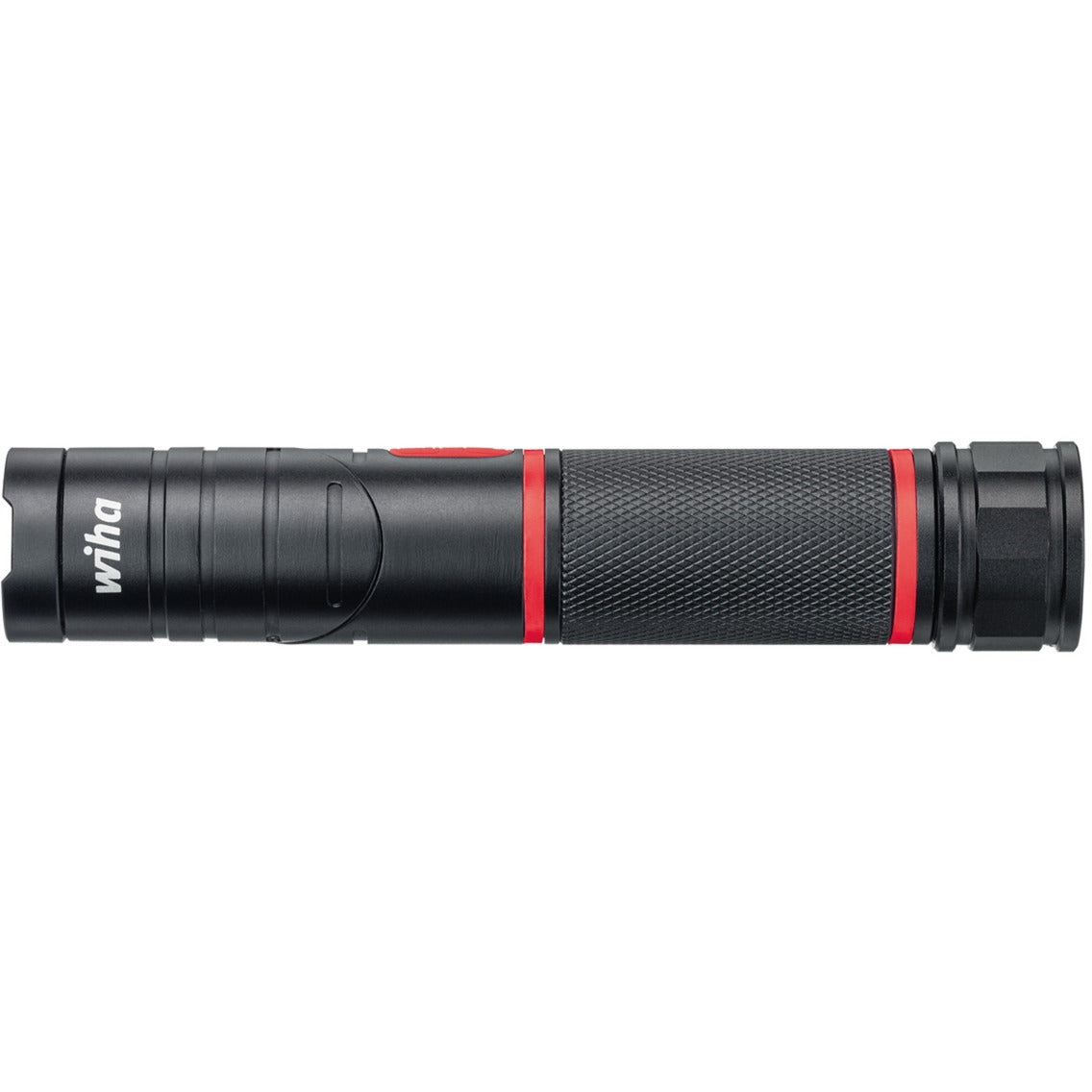 Wiha zaklamp met led, laser en uv-licht (zwart rood)