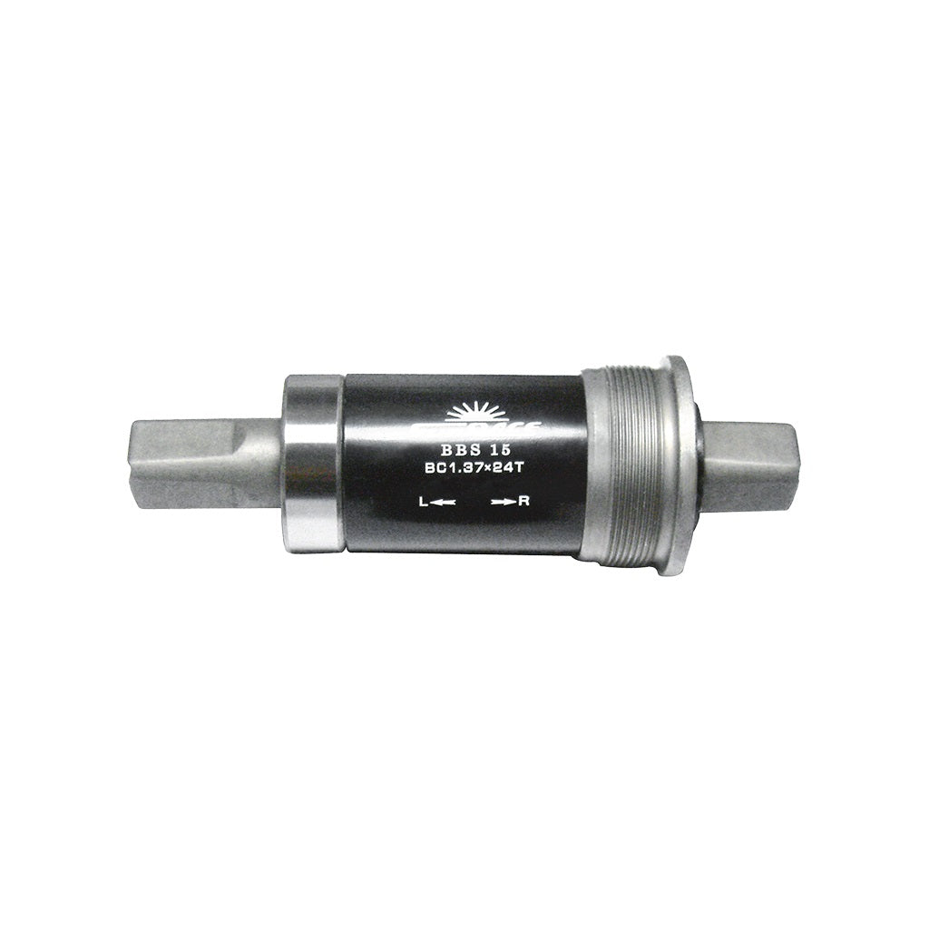Sunrace - Trapas 68x131mm stalen cups