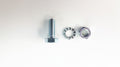 Bofix bout m6x12 zeskant + veerring