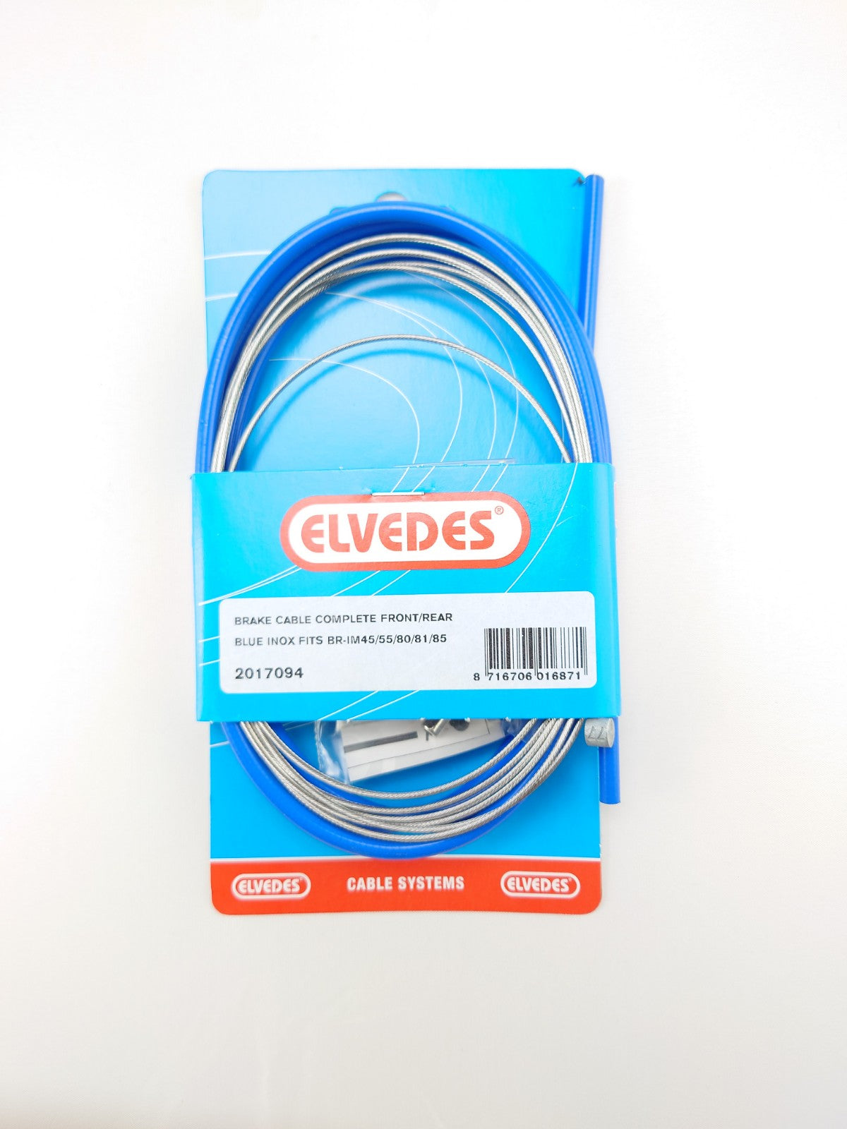 Elvedes - Kabel rollerbrake blauw
