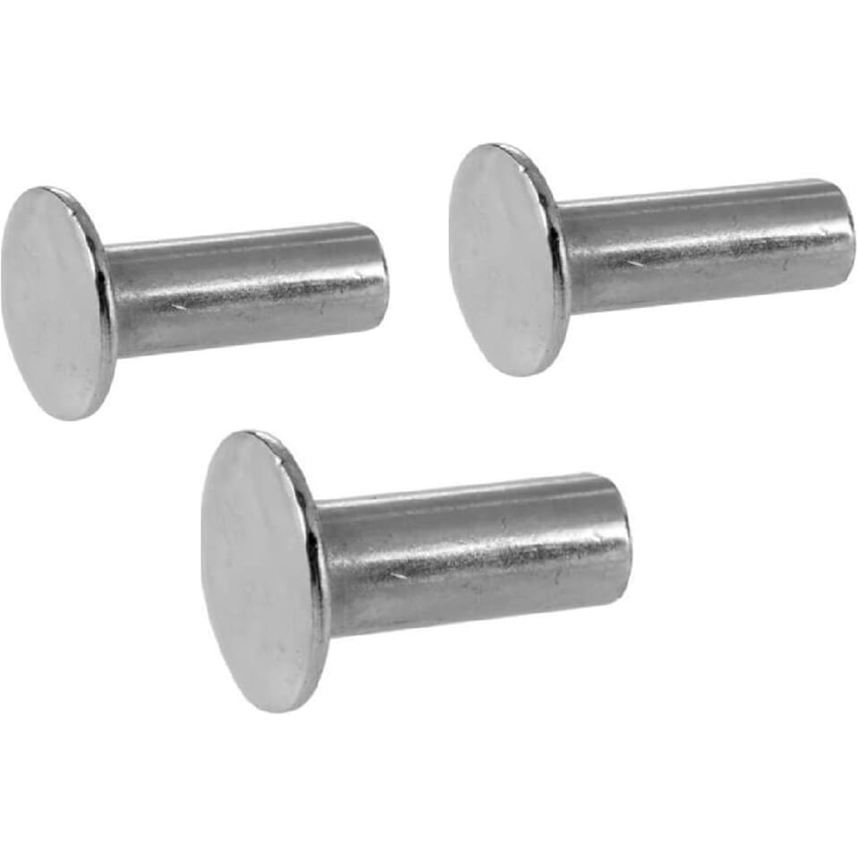 Brooks ø 8,75mm solid rivet (3 pieces) - b66, b66 s, b67, b67 s, b73, b33, b17 std, b17 narrow, b72, flyer, flyer s, swallow, aged line