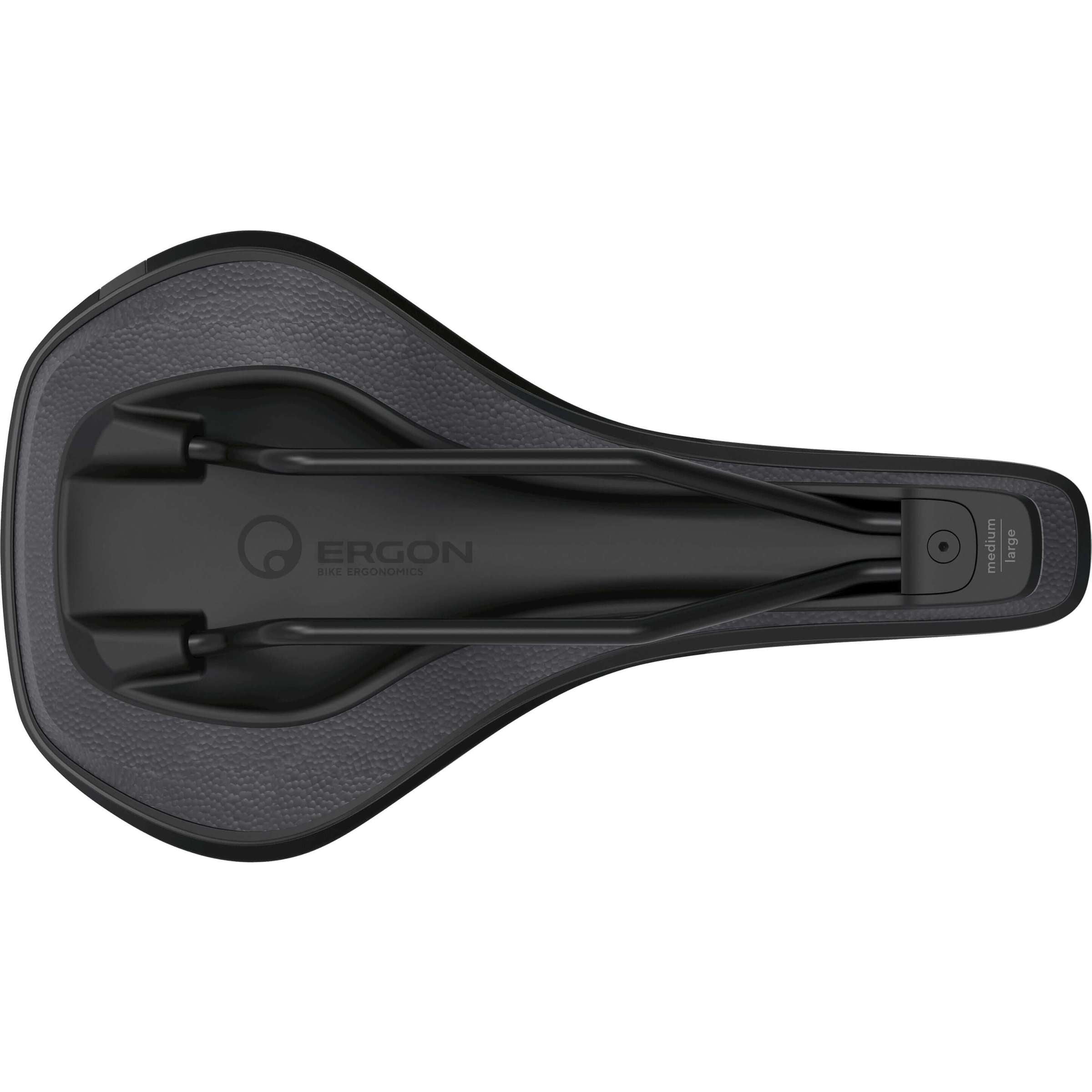 Selle Ergon SMC Core dames S M noir gris Ergon Selle SMC Core dames S M Noir Gris