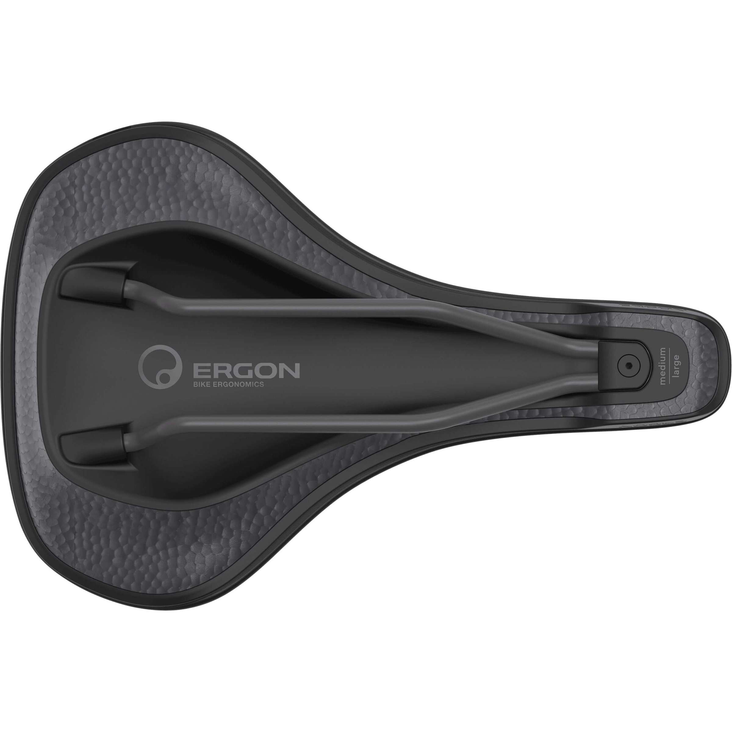 Selle Ergon ST Core Evo Men M L noir gris Ergon Selle St Core Evo Men M L Noir Gris