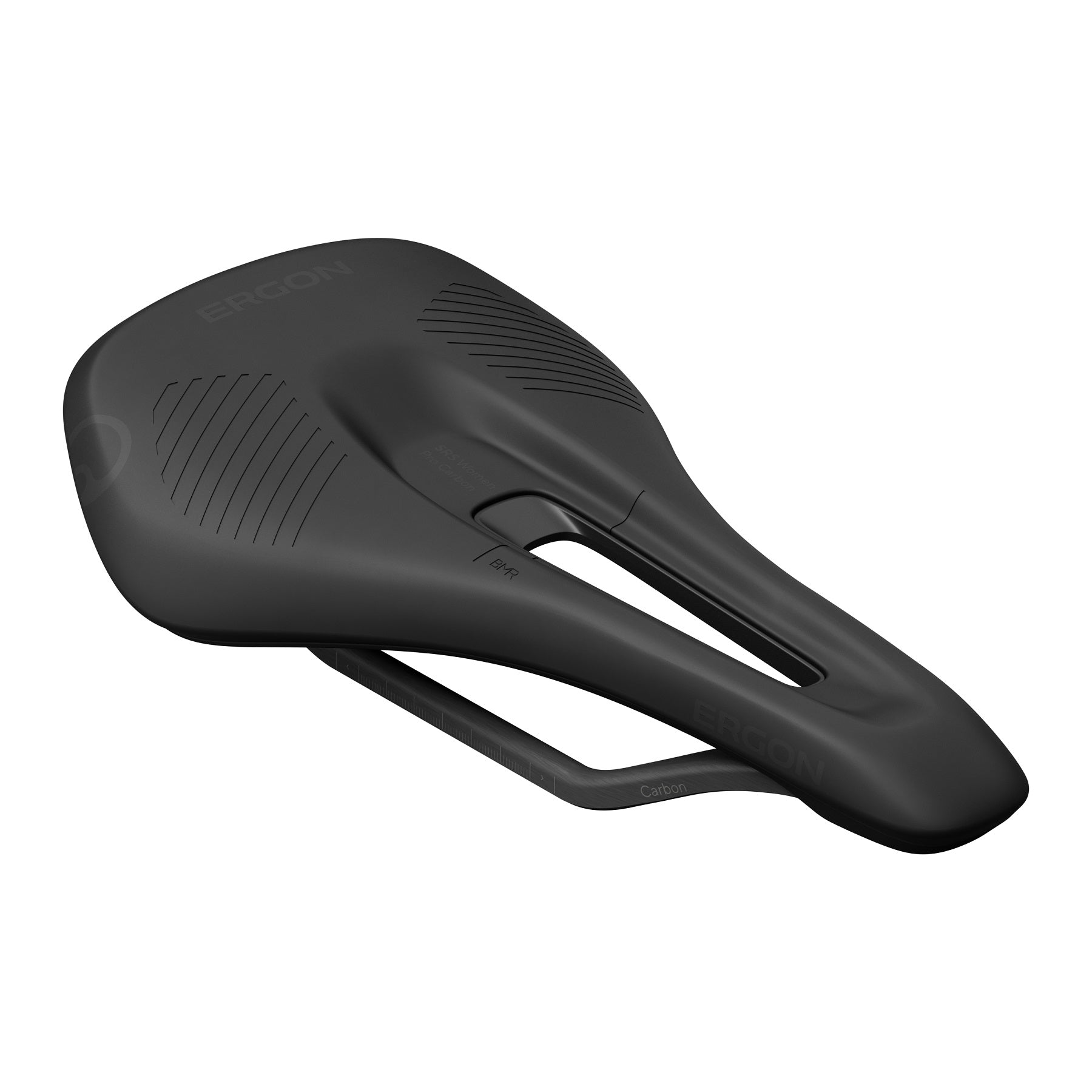 Ergon - Ergon zadel srs pro carbon dames m/l zwart