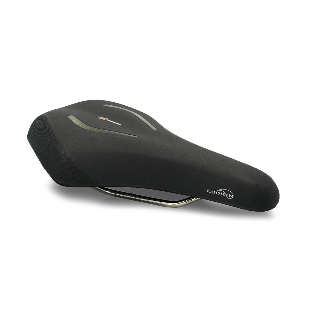 Selle royal zadel lookin evo moderate stracciatella zwart