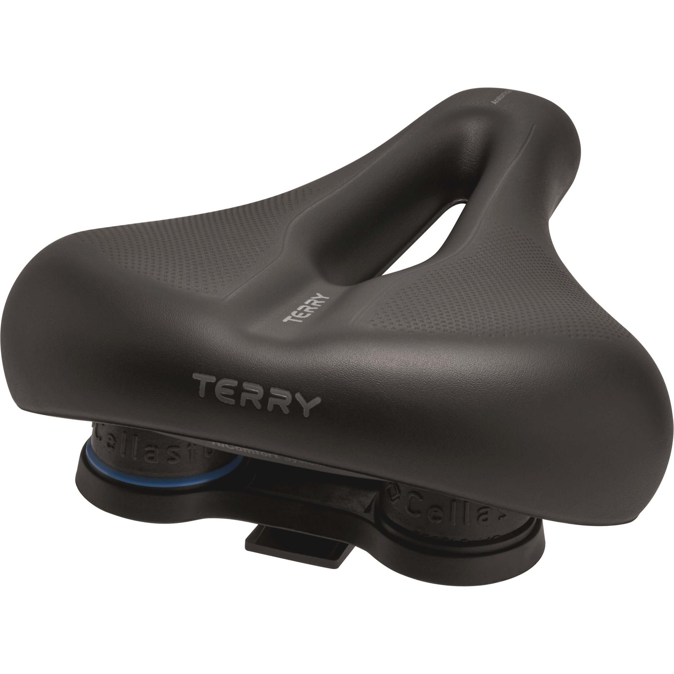 Selle éponge Anatomica Flex gel hommes noir
