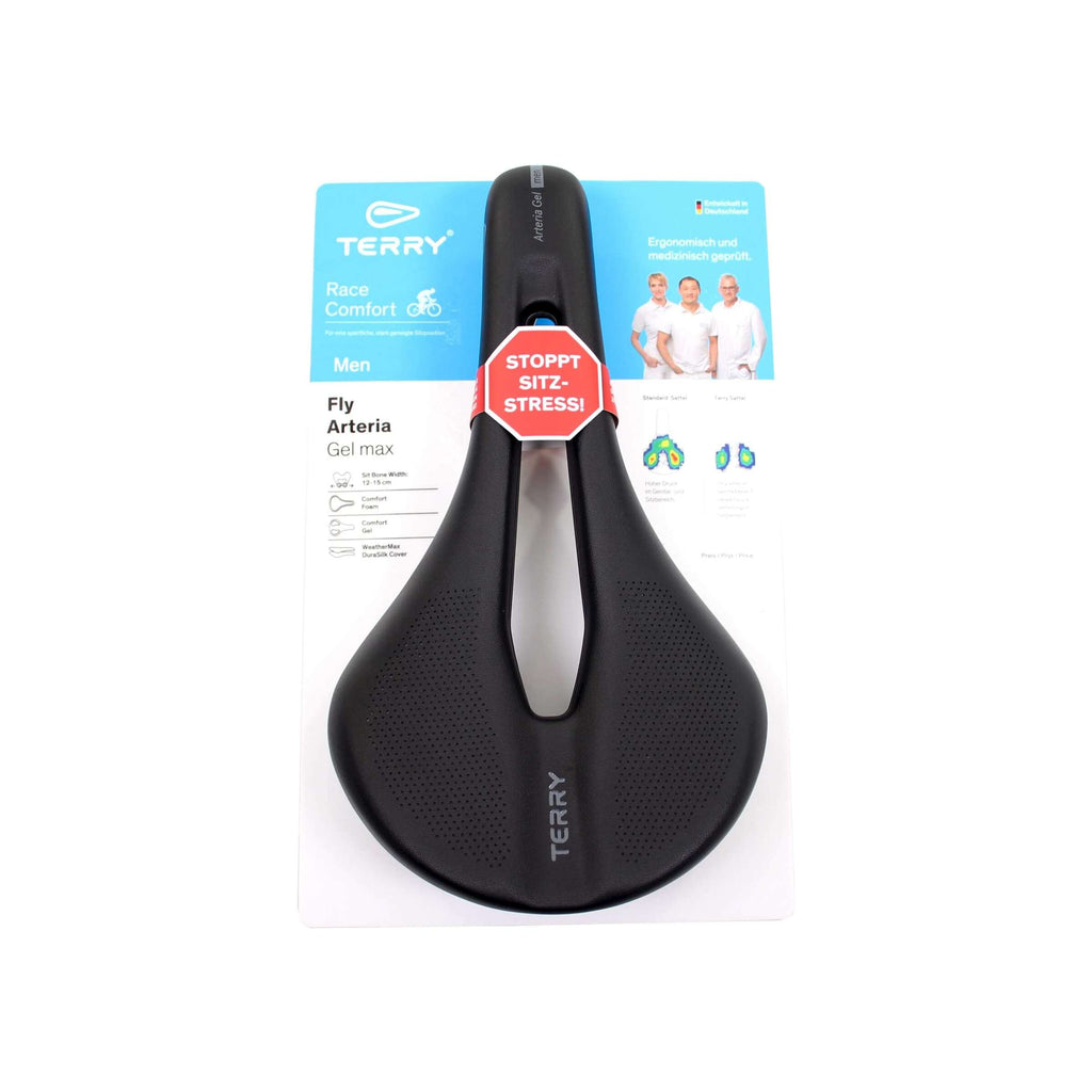 Selle éponge Fly Arteria Max gel hommes noir