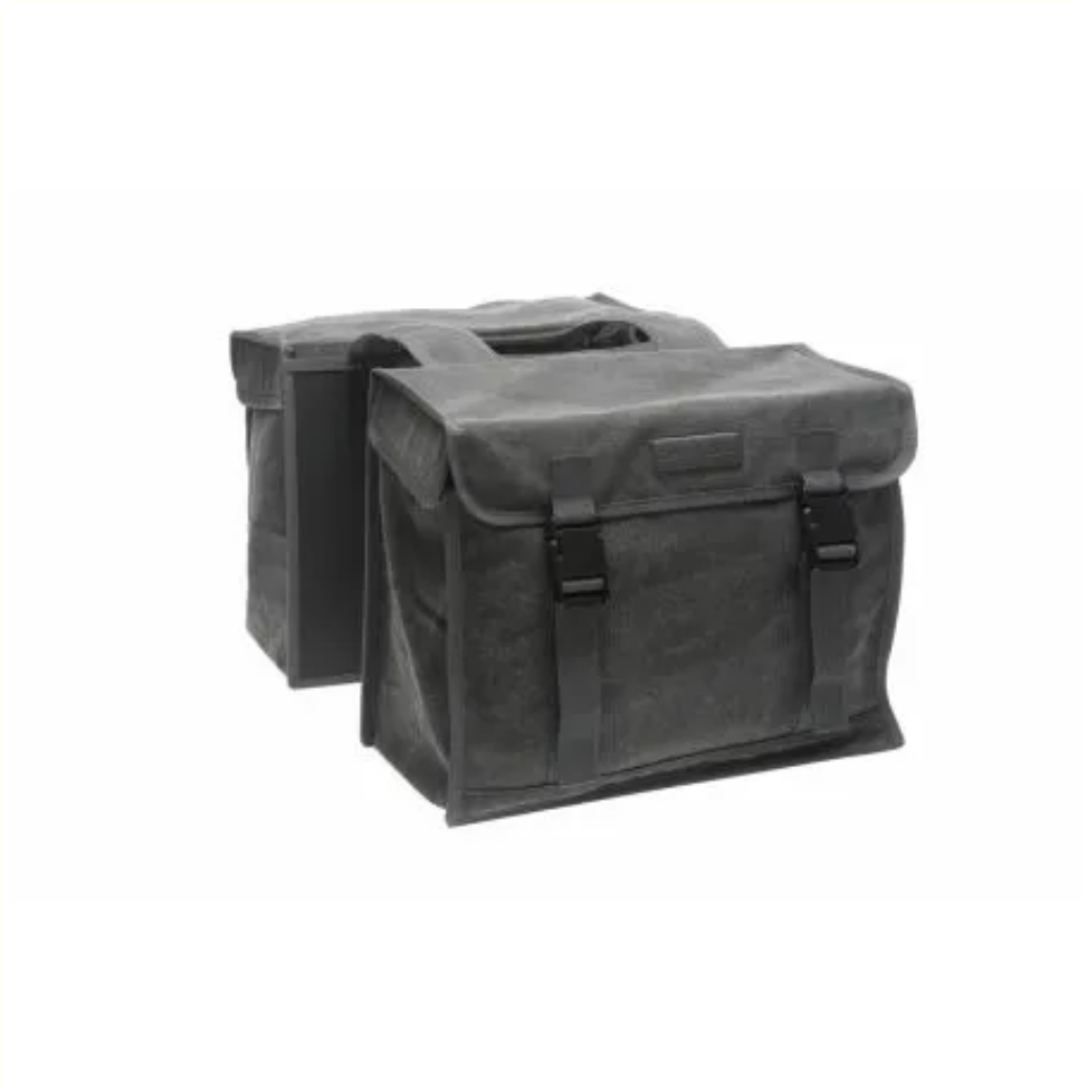 Burgers - New Looxs - Burgers - New Looxs Tas new looxs double pannier deluxe zwart | 46l