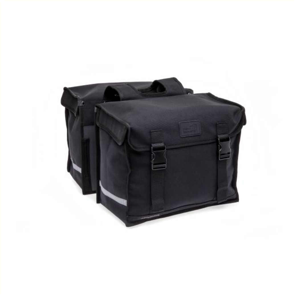 Burgers - New Looxs - Burgers - New Looxs Tas new looxs double pannier camping zwart | 66l
