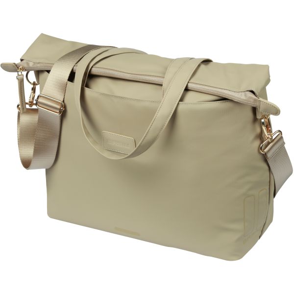 BASIL - BASIL Laptoptas manhattan commuter 12 liter 12 x 38 x 30 cm - taupe