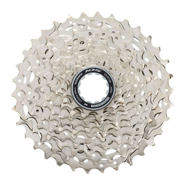 SHIMANO - SHIMANO cassette "105 cs-r7101/cs-hg710" shim.cassette 105 csr7101 12f 11-34z f.di2+mech.