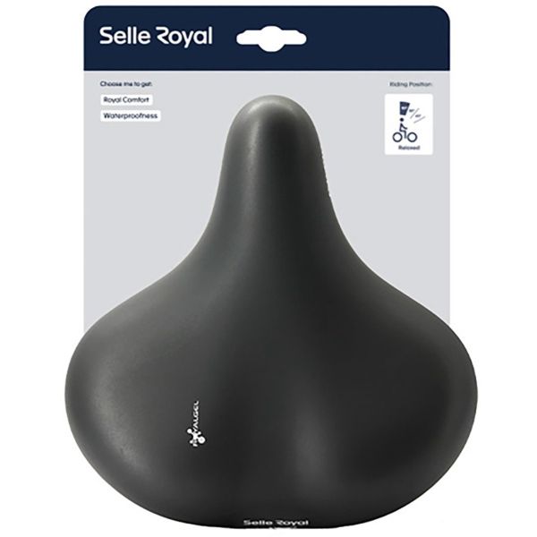 SelleRoyal - Royal Fietszadel selle royal gipsy spring relaxed - zwart