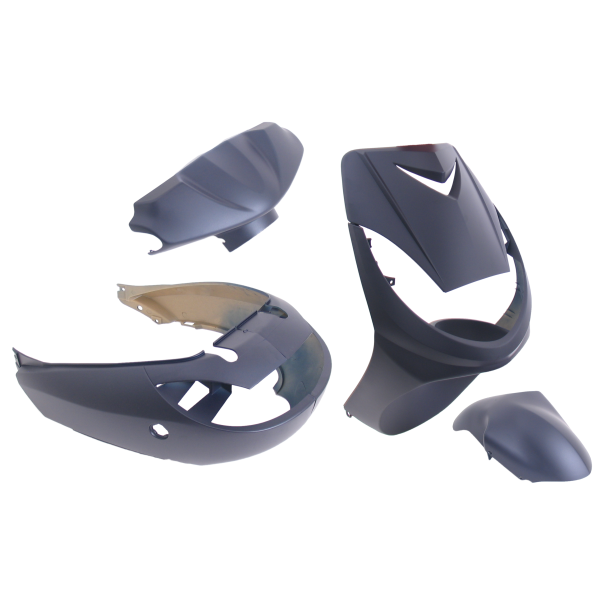 Edge - Plaatset 6-delig for peugeot vivacity tot bouwjaar 2008 - mat donkerblauw
