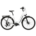 Kross e-trekking bike trans hybrid 5.0 ls - 28 inch - frame l (19 inch) - wit