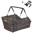 Basil mand cento rattan look bruin (mik)