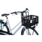 Caisse à vélo Basil S - petite - 17,5 litres - noire
