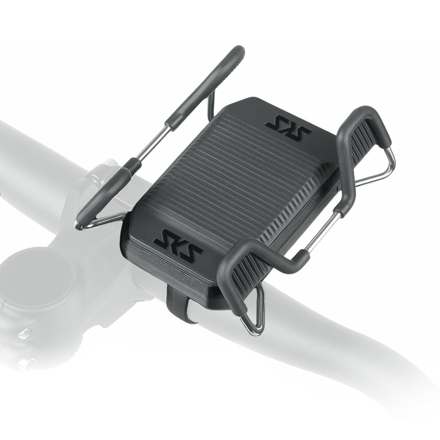 SKS - telefoonhouder smartgrab 360 rvs/kunststof zwart