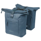 Basil B.V. - B.V. Dubbele fietstas basil brooklyn mik 41l 14 x 30 x 37 cm - blauw
