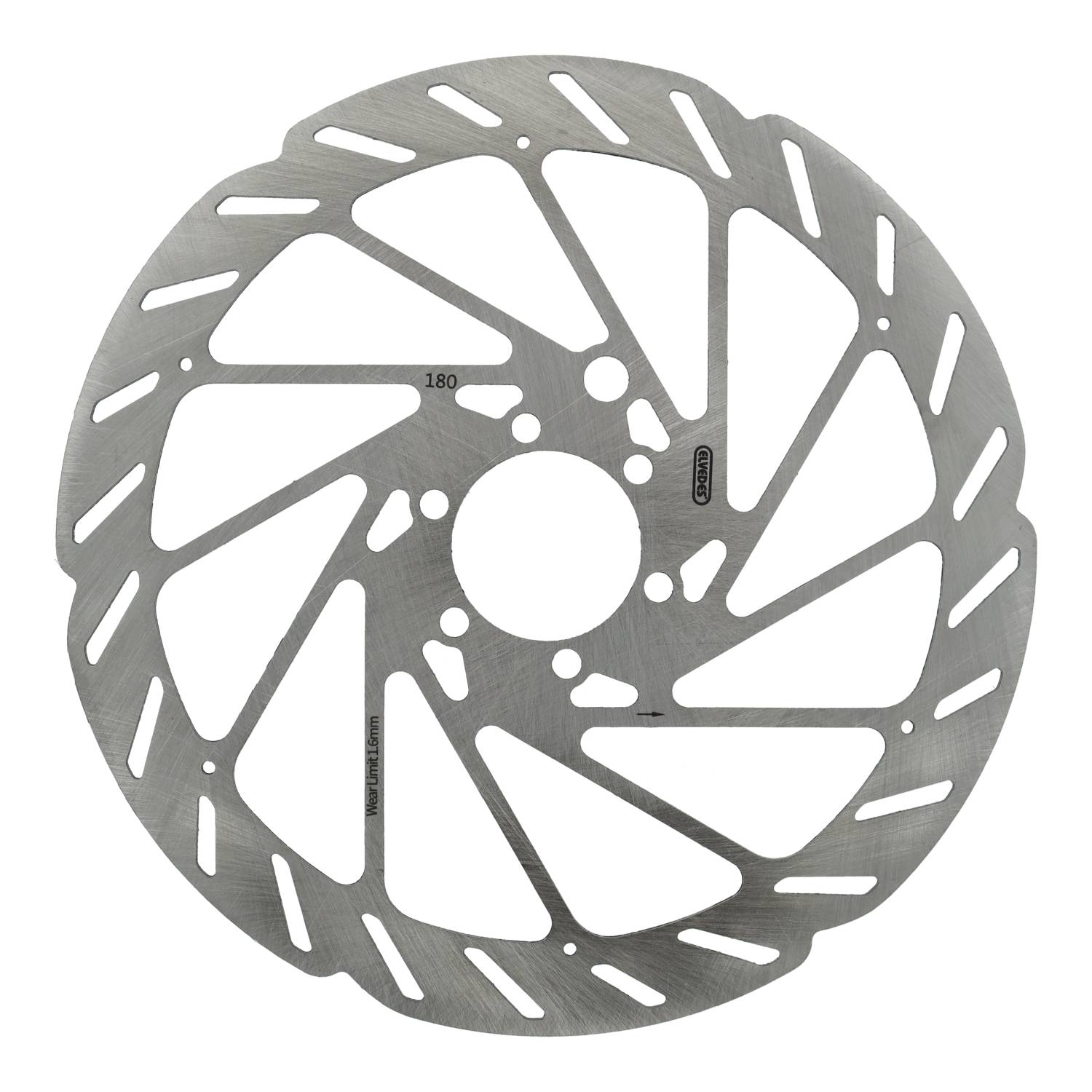 Elvedes cable systems bv remschijf rvs 6-bouts 180mm met sensor magneet