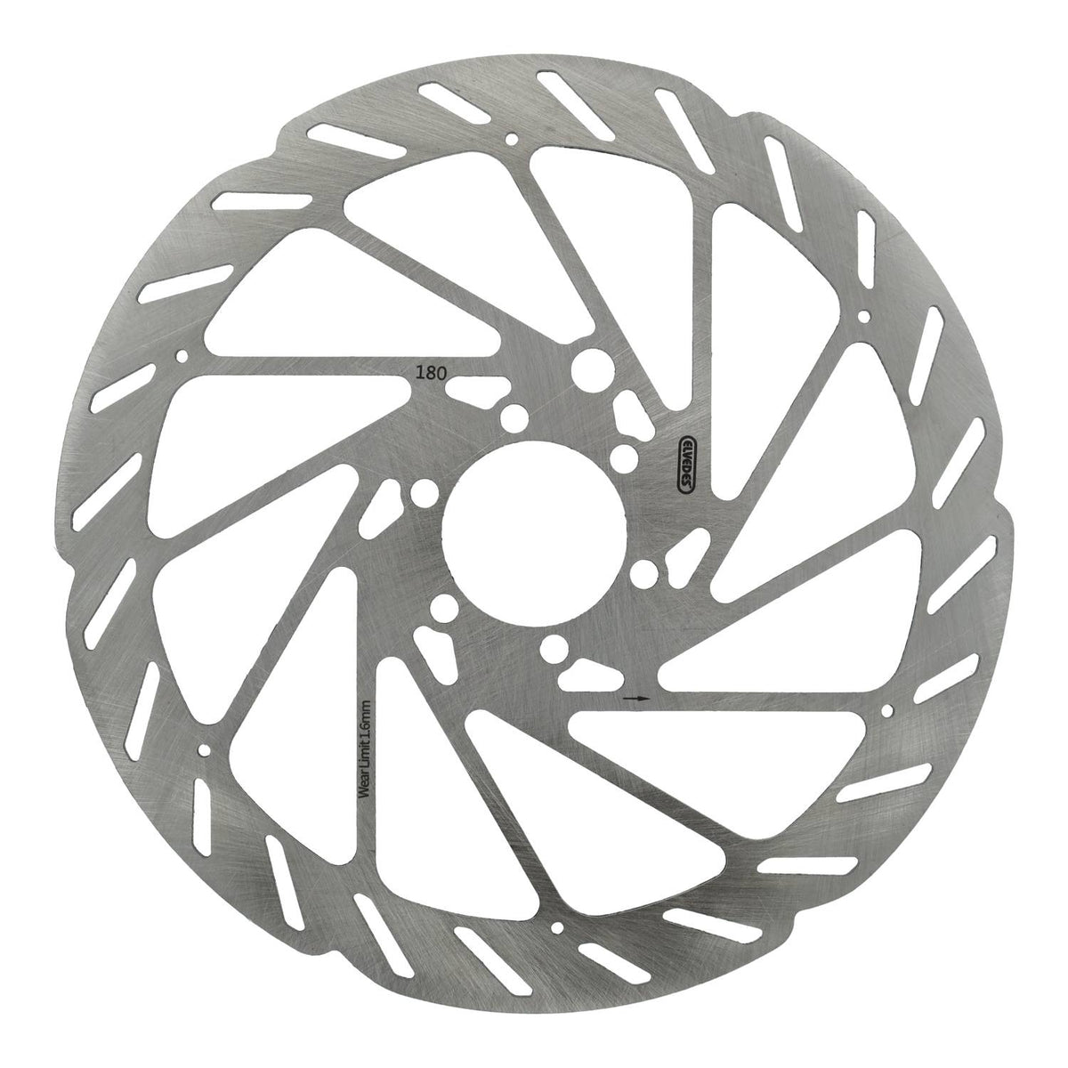 Elvedes remschijf 6-gaats �180mm t=1,8mm sensor magneet