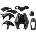 Edge - Plaatset 8-delig voor peugeot ludix - zwart metallic