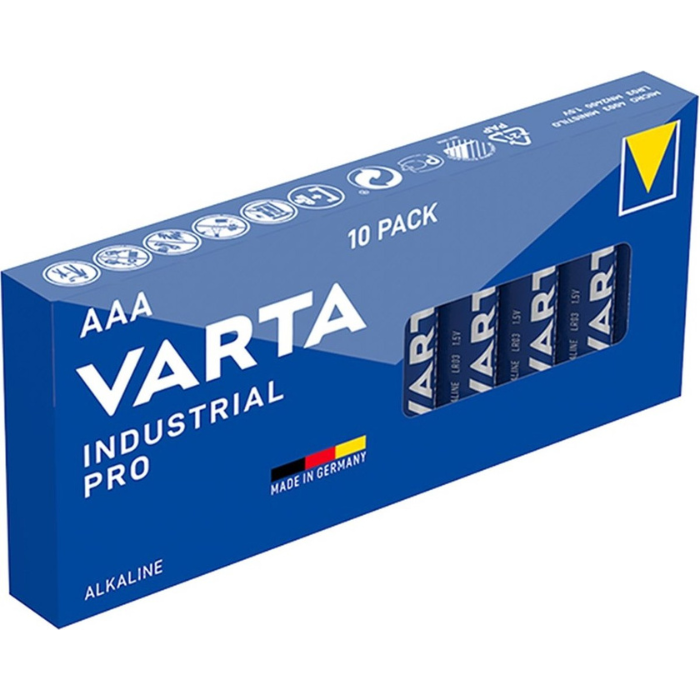 Varta industrie alkaline 4003 aaa 10-pack