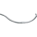 Ergotec stuur beachcruiser 25,4x710 mm - staal aluminium look