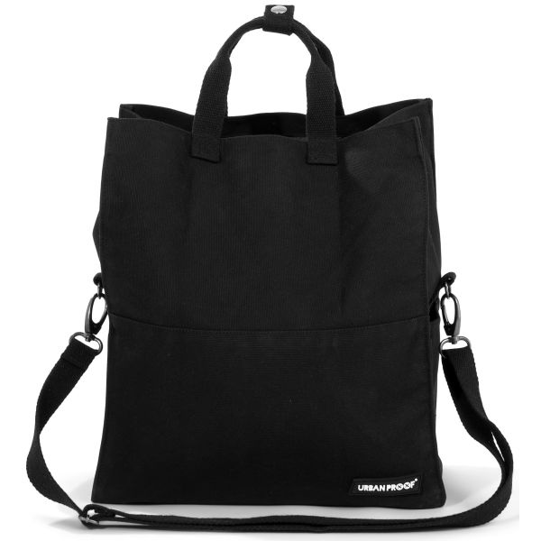 Dutchperfect - Urbanproof draagtas city tote recycled 22l zwart