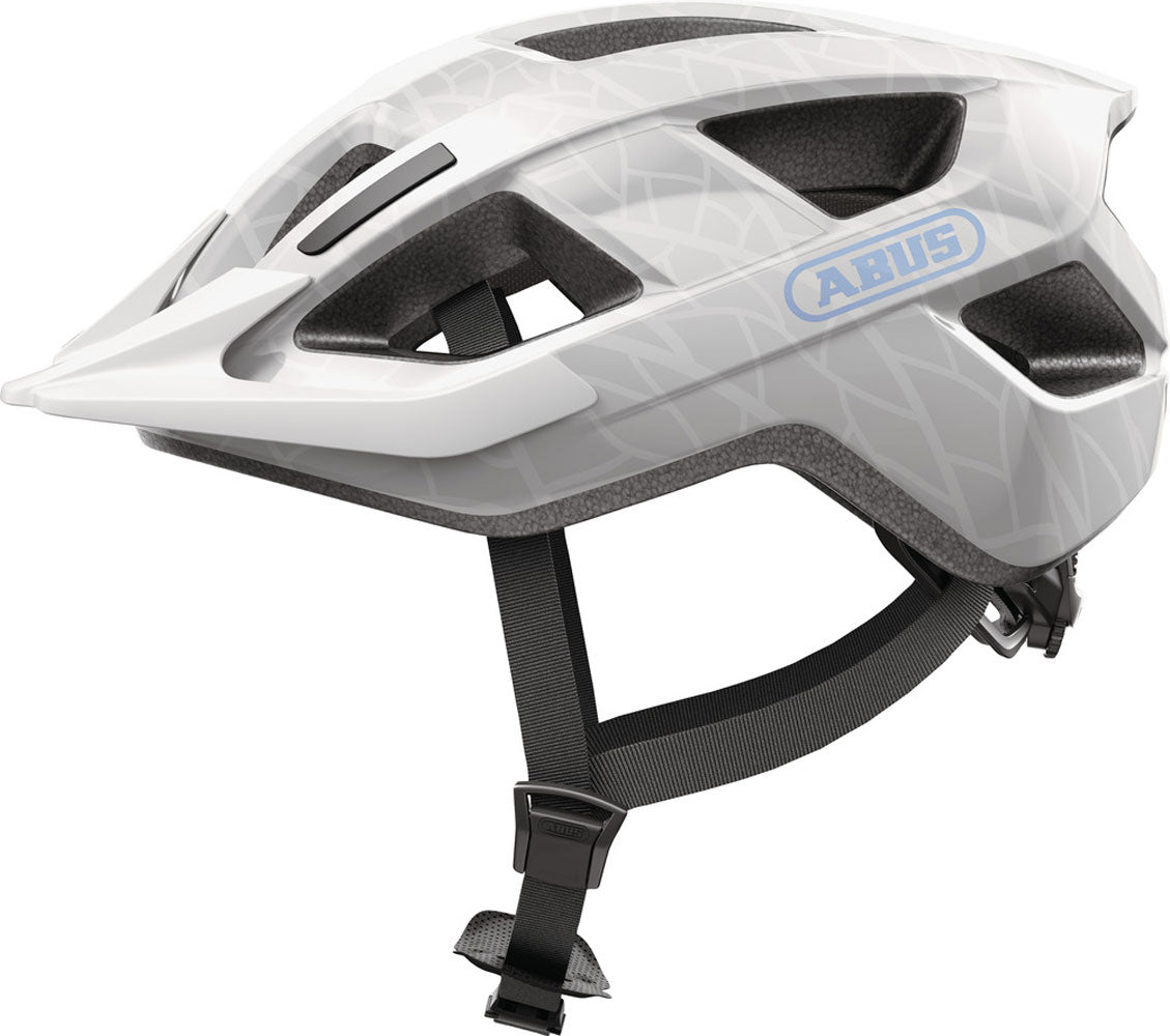 Abus helm aduro 3.0 white art l 58-62cm