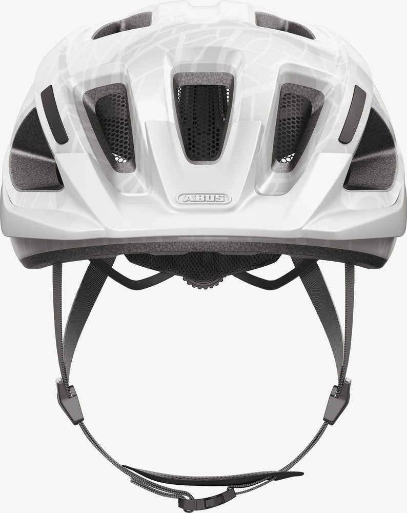 Abus helm aduro 3.0 white art l 58-62cm