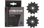 Trivio - Trivio - derailleurwieltjes 12/12t chromo lagers