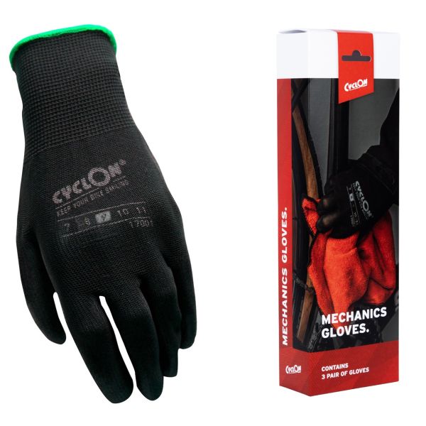 Cyclon - Montagehandschoenen m9 - groen (20 paar)